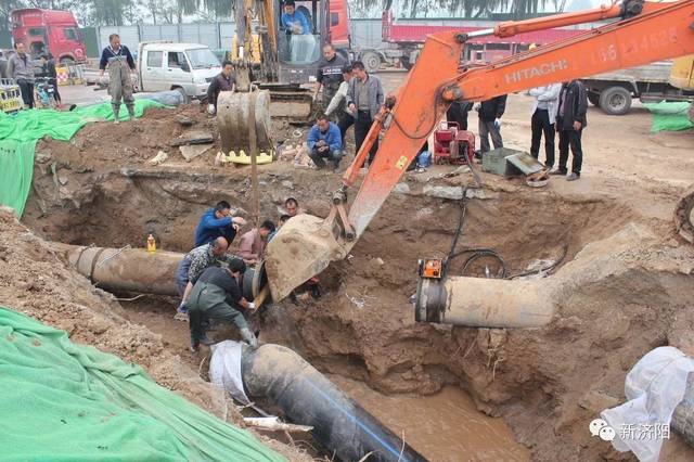 优化供水布局 保障民生福祉——自来水公司圆满完成沟杨水源地输水主管道迁移对接工程